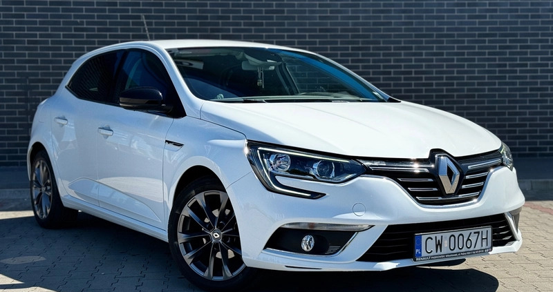 Renault Megane cena 45800 przebieg: 77400, rok produkcji 2017 z Włocławek małe 436